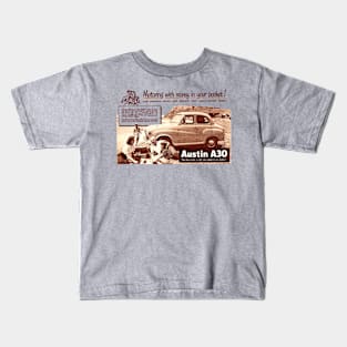 AUSTIN A30 - advert Kids T-Shirt